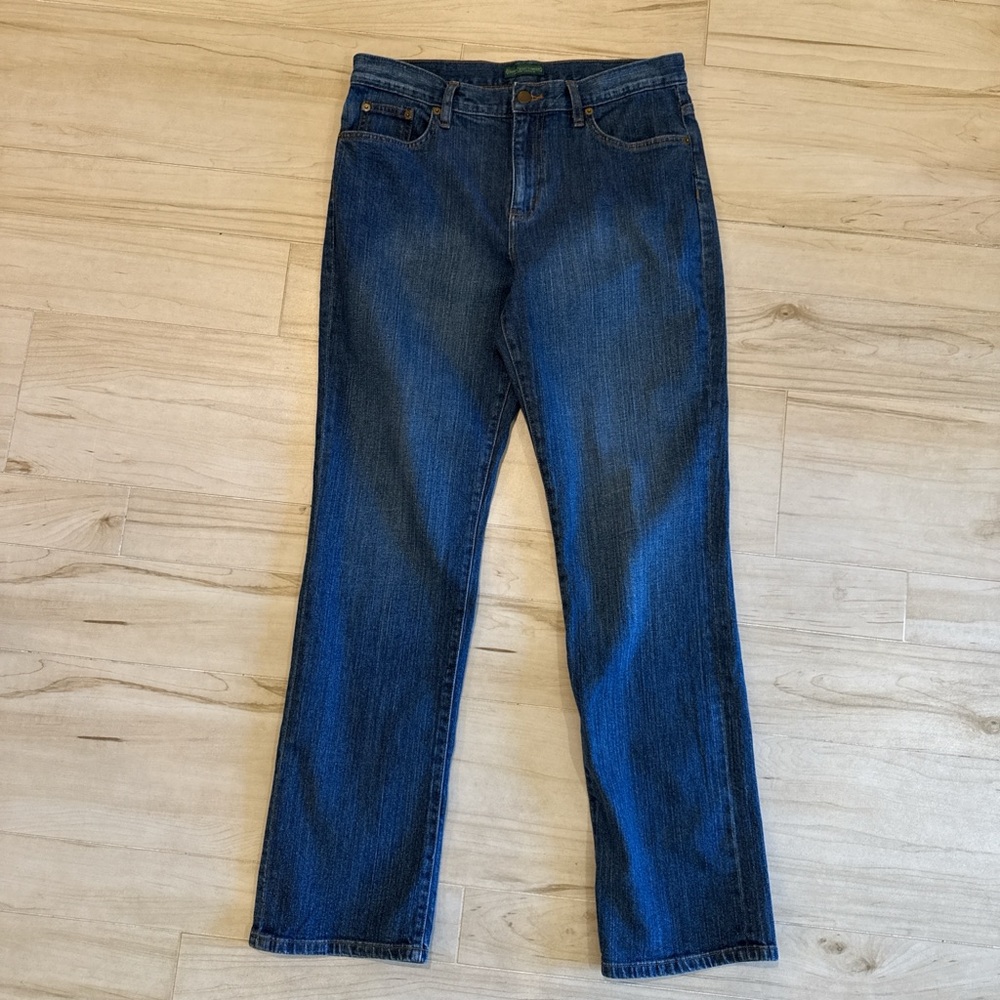 Lauren Ralph Lauren Green Label Classic Straight Blue Jeans Size 10